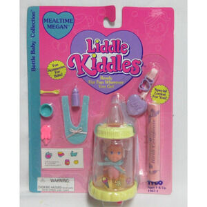 VTG TYCO LIDDLE KIDDLES MEALTIME MEGAN DOLL NEW IN PACKAGE SEALED 1995